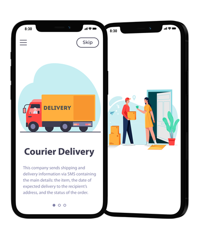 Courier Delivery App Development - Valuetree